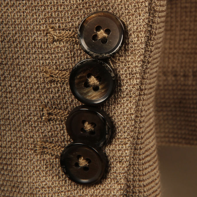 BLAZER JERSEY MELANGE Man Beige