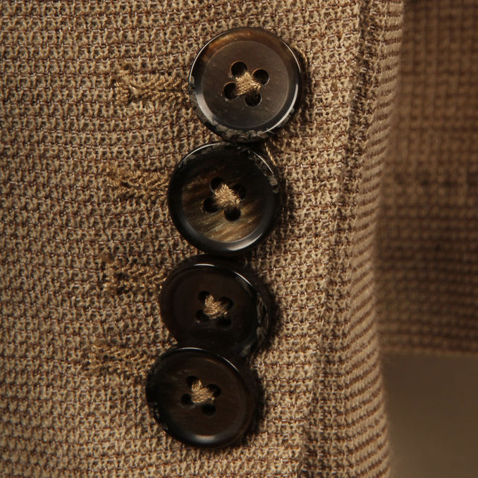 BLAZER JERSEY MELANGE Man Beige