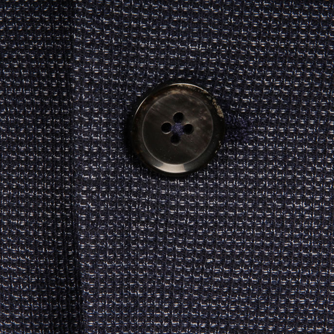 BLAZER JERSEY MELANGE Man Blu Avio