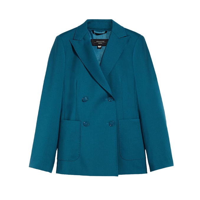 BLAZER NERVOSO Woman Iris Blue