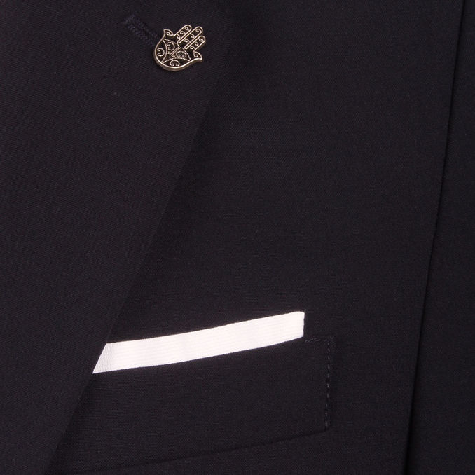 BLAZER PIETRO IN WOOL Man Navy