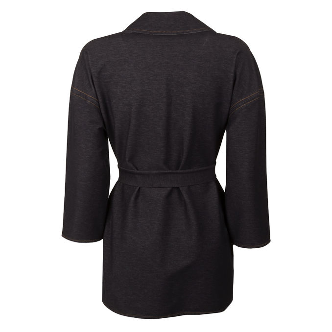 BLAZER VISONE Woman Blue Denim