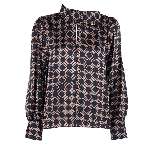 BLOUSE FEUDOR Woman Black Noisette