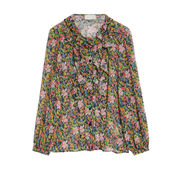 BLOUSE ISIDE Woman Blue Bottom BLOUSE ISIDE Woman Blue Bottom