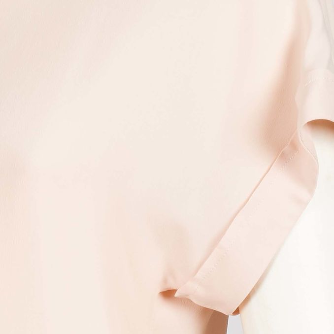 BLOUSE WITH BACK BOW Woman Smalto Rosa