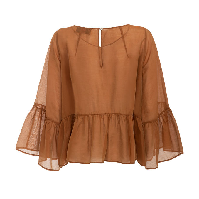 BLOUSE Woman Brown