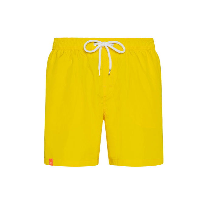 BOARDSHORT WITH BACK LOGO Man Yellow