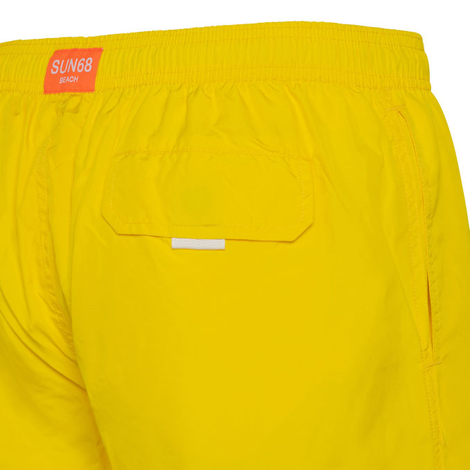 BOARDSHORT WITH BACK LOGO Man Yellow