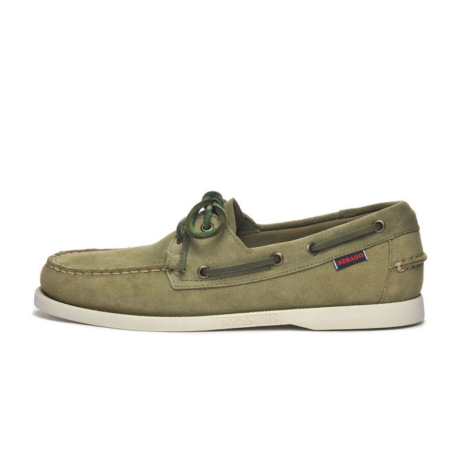BOAT SHOES PORTLAND FLESH OUT Man Green Military