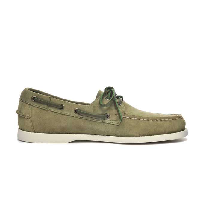 BOAT SHOES PORTLAND FLESH OUT Man Green Military