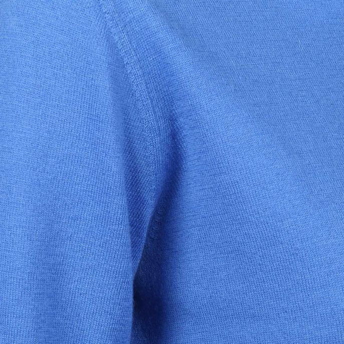 BOBBIO JUMPER IN WOOL AND CACHEMIRE Woman Bluette