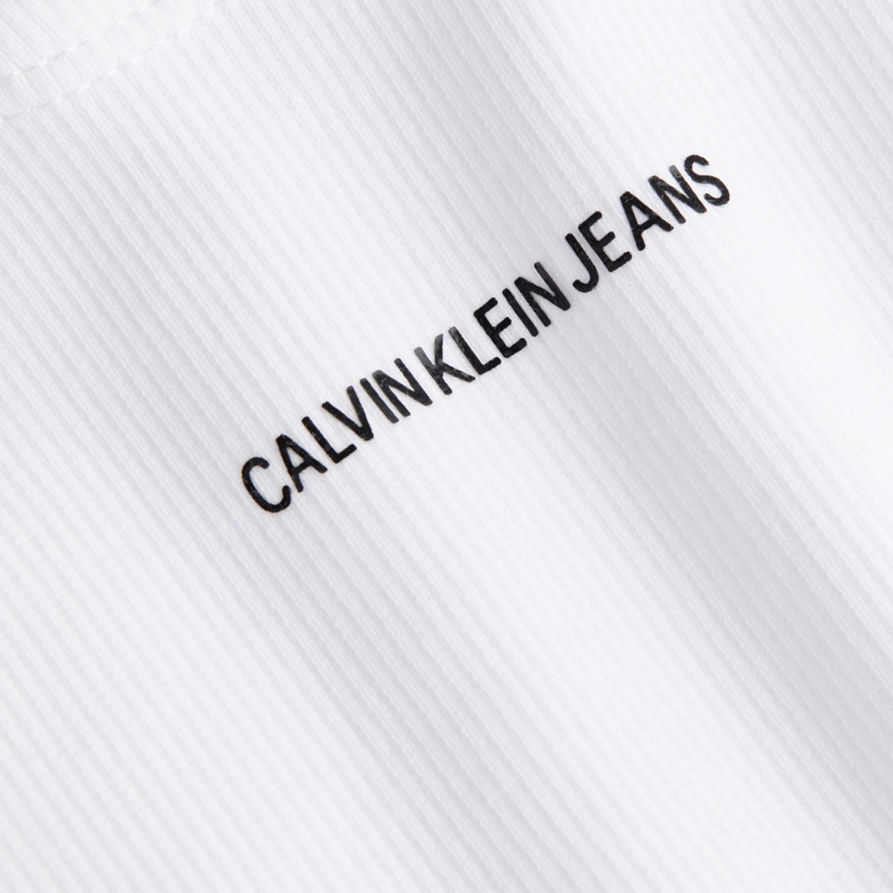CALVIN KLEIN JEANS BODY | Bright ORGANIC White IN Mascheroni Woman COTTON Store
