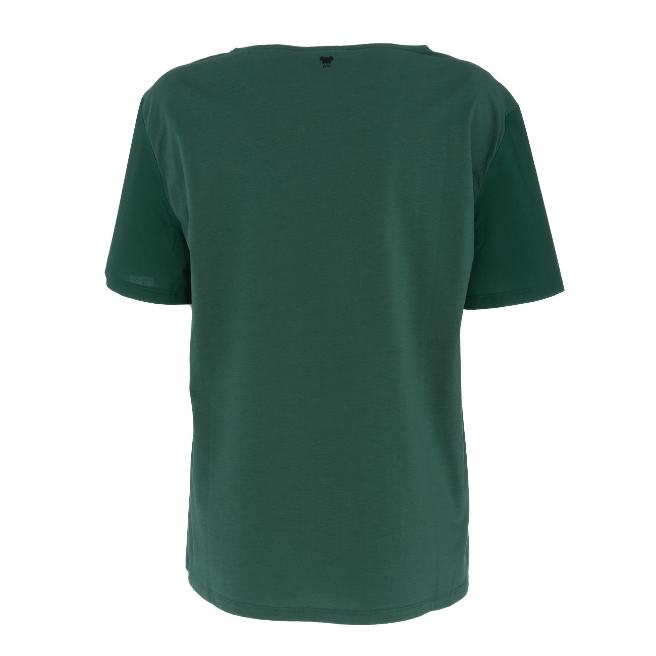 BOLIVAR T-SHIRT IN COTTON POPLIN Woman Green 2109389353351