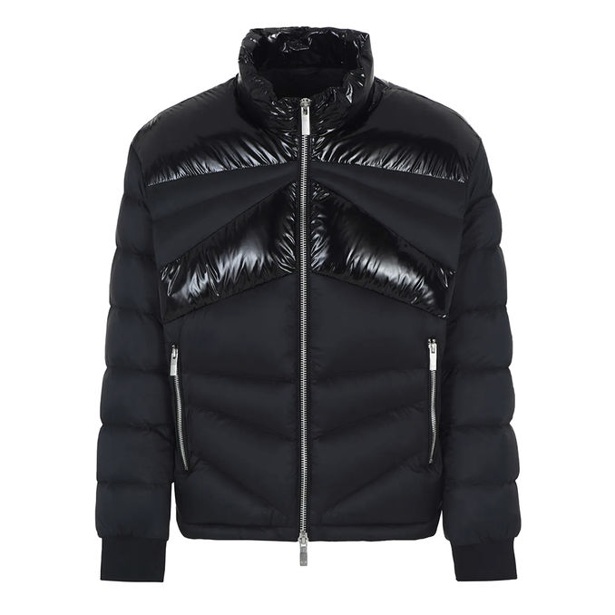 BOMBER GLOSSY Man Black