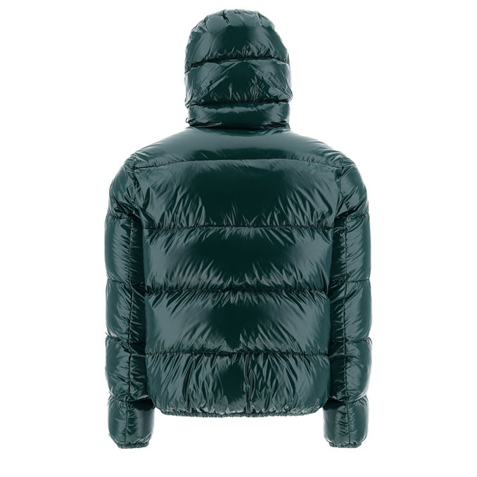 BOMBER IN GLOSS Man Verde Collage