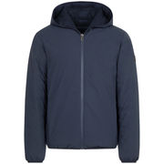 BOMBER JACKET WITH REVERSIBLE HOOD BOMBER JACKET WITH REVERSIBLE HOOD