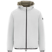 BOMBER JACKET WITH REVERSIBLE HOOD BOMBER JACKET WITH REVERSIBLE HOOD