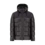 BOMBER Men IN NYLON AND LINEN VELVET Dark Grey BOMBER Men IN NYLON AND LINEN VELVET Dark Grey