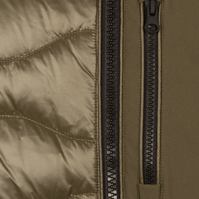 BOMBER WAVES Man Dark Olive