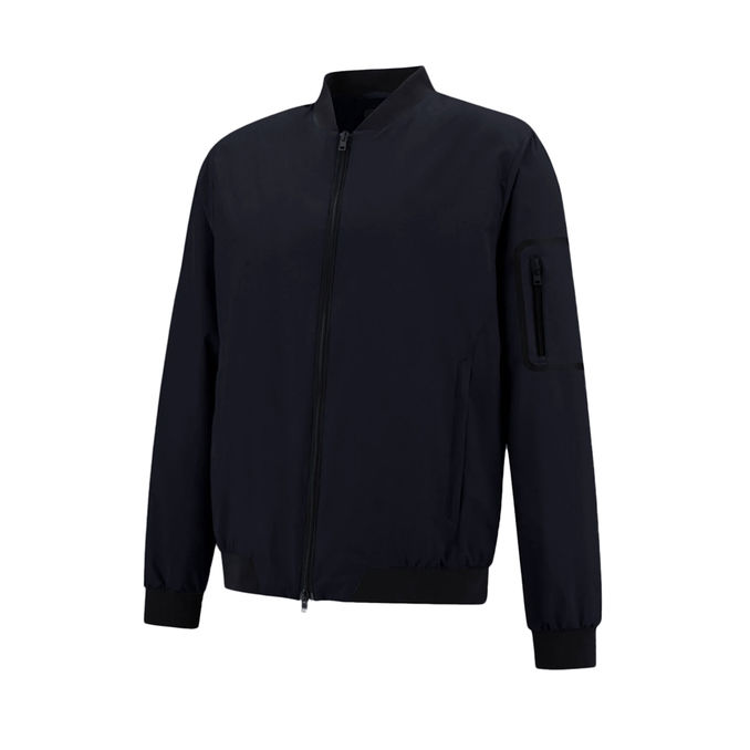 BOMBER ZIP LAMINAR LINE GORE WINDSTOPPER Man Blue