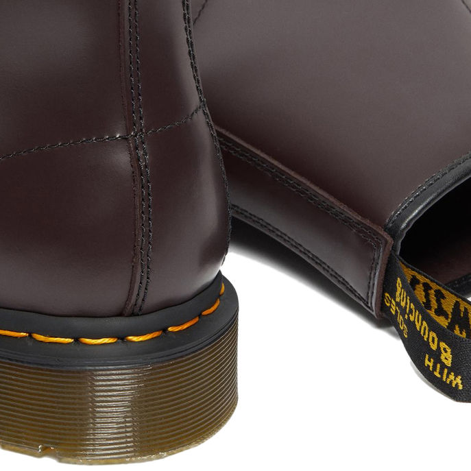 BOOT 1460 Donna Burgundy Smooth