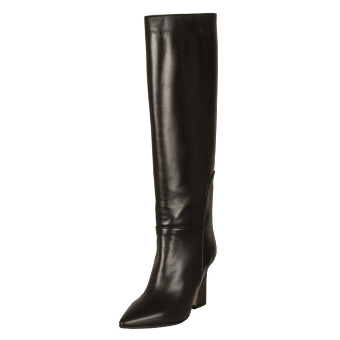 BOOT PUMP WITH HEEL Woman Black