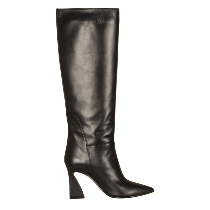 BOOT PUMP WITH HEEL Woman Black