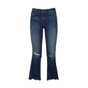 BOOTCUT SELENA SKINNY JEANS Woman Blue denim BOOTCUT SELENA SKINNY JEANS Woman Blue denim