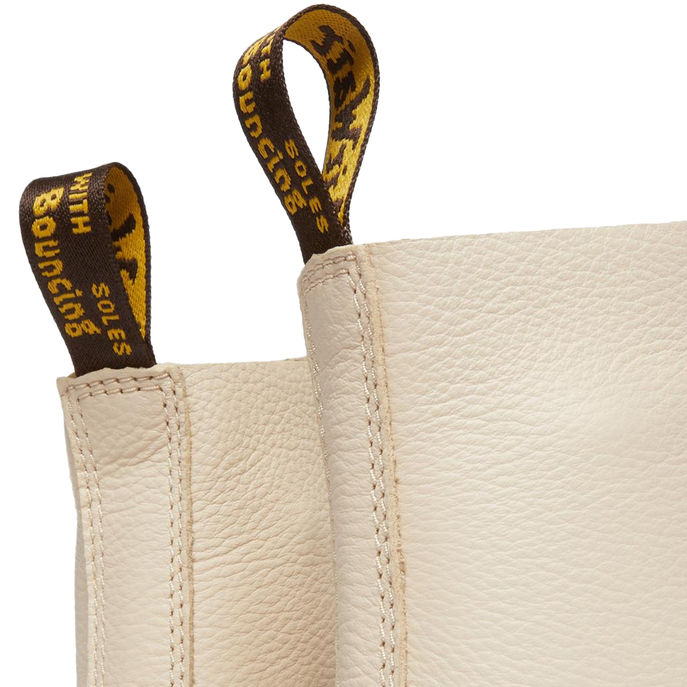 BOOTS 1460 PASCAL VIRGINIA Unisex Parchment Beige VIrginia