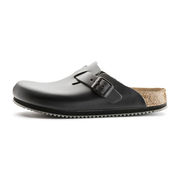 BOSTON PROFESSIONAL LEATHER SLIPPER Unisex Black BOSTON PROFESSIONAL LEATHER SLIPPER Unisex Black