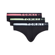 BOX OF 3 BRIEFS WITH LOGO Man Hamptons Pink Ice Daloe Luminous Blue BOX OF 3 BRIEFS WITH LOGO Man Hamptons Pink Ice Daloe Luminous Blue