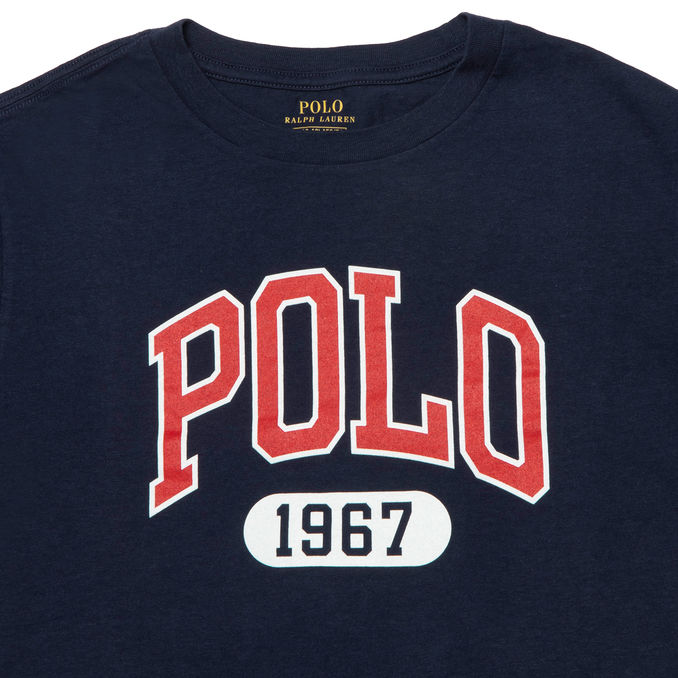 polo logo print