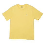 BOY T-SHIRT WITH LOGO EMBROIDERED Kid Yellow BOY T-SHIRT WITH LOGO EMBROIDERED Kid Yellow