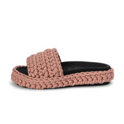 BRAIDED SANDAL Woman Nude BRAIDED SANDAL Woman Nude