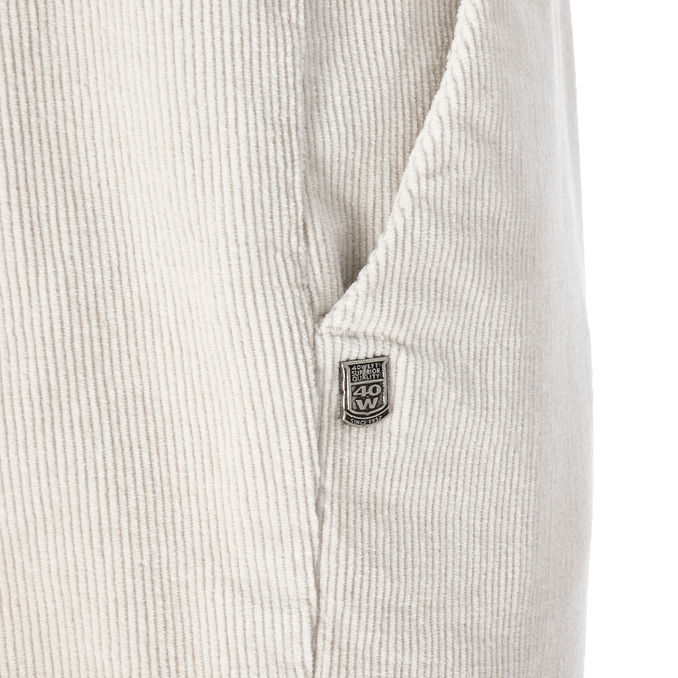 BRANDON CHINO TROUSERS IN STRIPED VELVET Man Panna