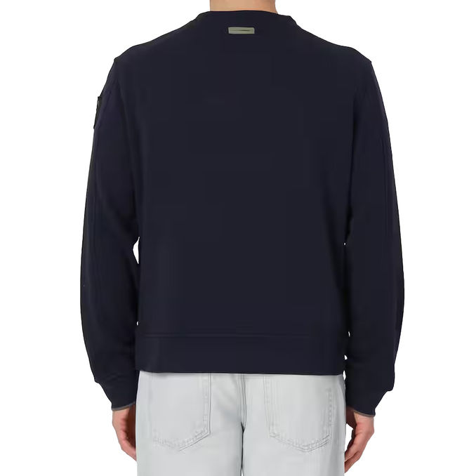 BURT FLOCK CREW NECK SWEATSHIRT