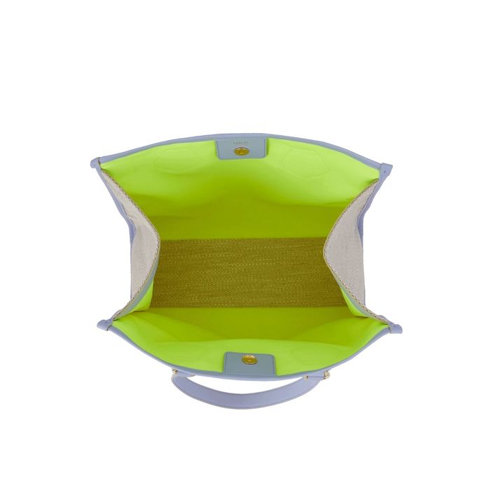 CABAS SUMMER SHOPPING BAG Natural lavender