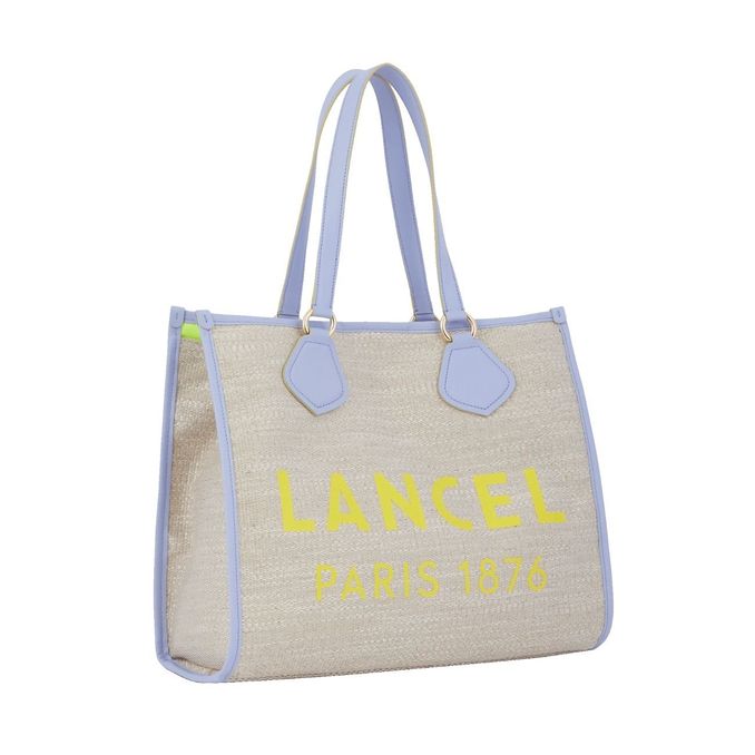 CABAS SUMMER SHOPPING BAG Natural lavender