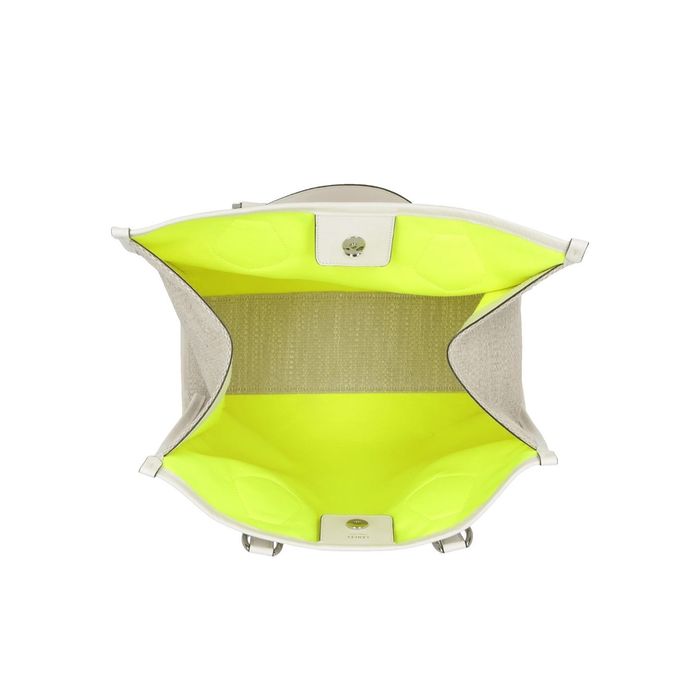 CABAS SUMMER TOTE MEDIUM SHOPPING BAG Natur Blanc