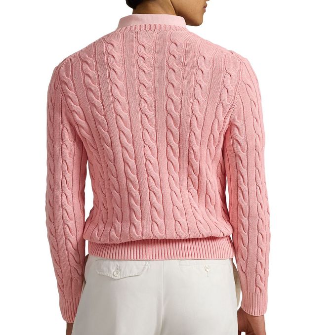 CABLE-KNIT SWEATER