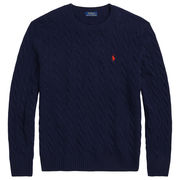 CABLE-KNIT WOOL-CASHMERE SWEATER CABLE-KNIT WOOL-CASHMERE SWEATER