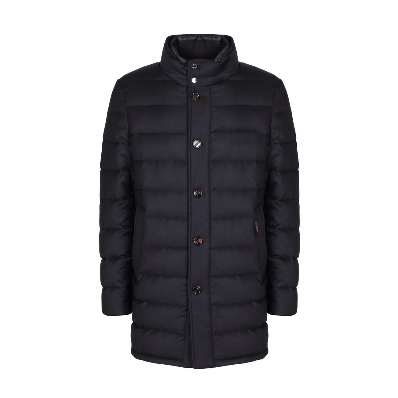 Moorer Calliope hooded puffer jacket - Black