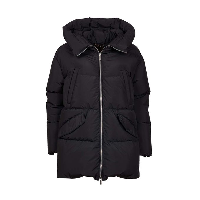 CALLIOPE STP DOWN JACKET WITH HOOD Woman Black