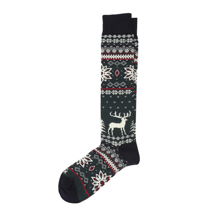 CALZE CHRISTMAS Unisex Verde Scuro 
