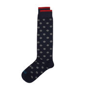 CALZE POIS BICOLOR Uomo Blu Grigio  CALZE POIS BICOLOR Uomo Blu Grigio