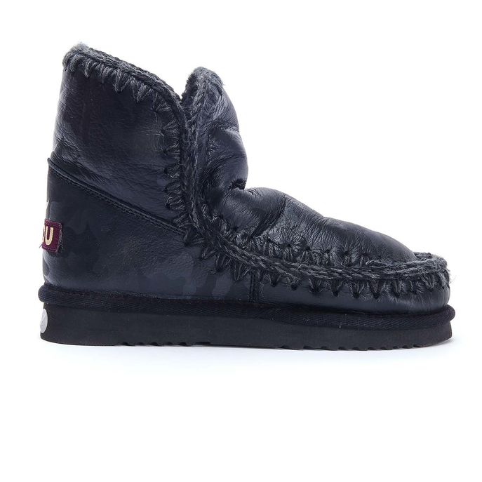 CAMOUFLAGE ESKIMO BOOTS Woman Black Camo