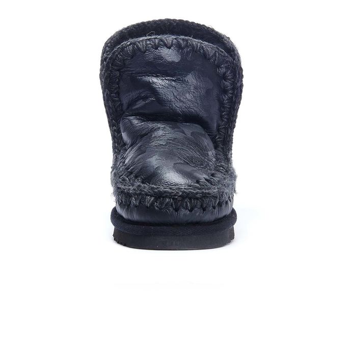 CAMOUFLAGE ESKIMO BOOTS Woman Black Camo