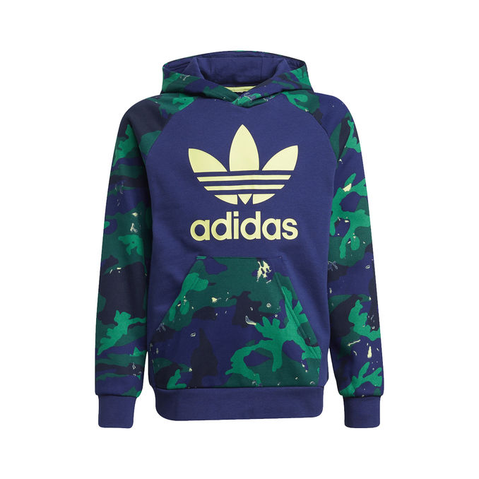 ADIDAS CAMOUFLAGE HOODIE Kid Night sky | Mascheroni Store