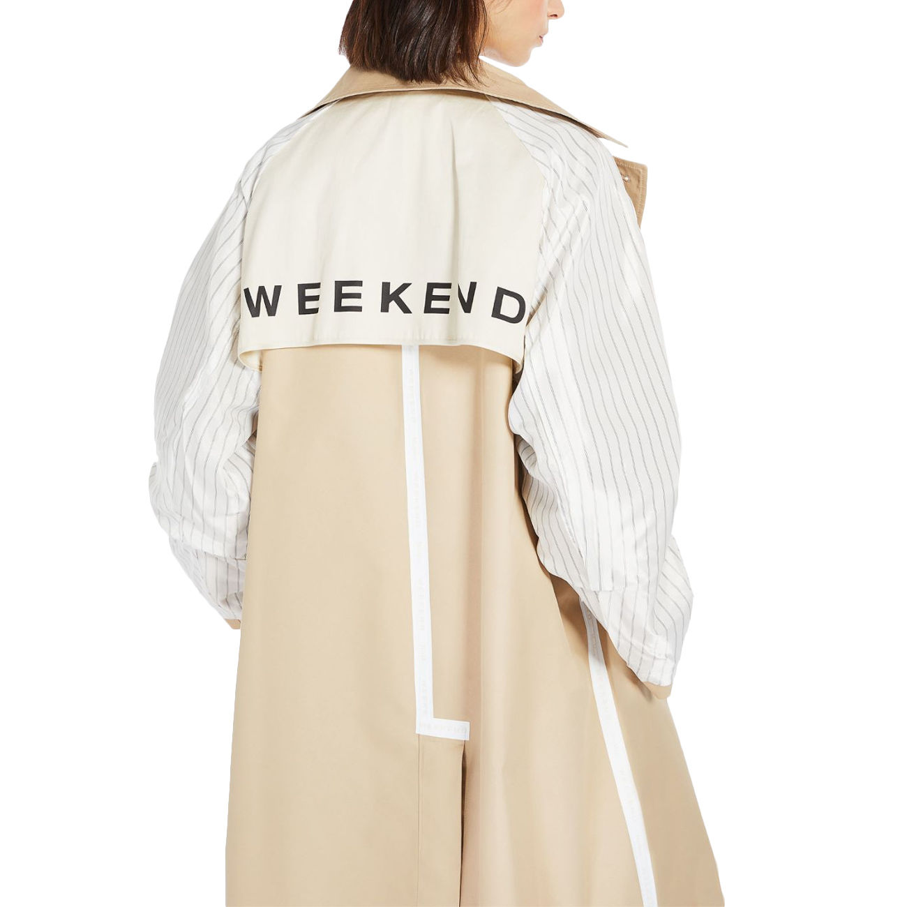 Weekend by Maxmara Canasta Reversible Trench Coat in Natural