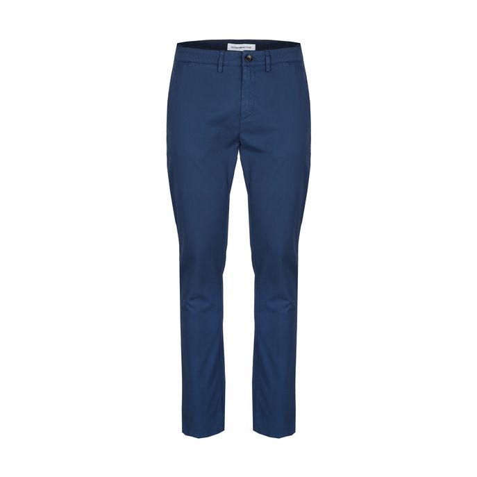 CANNETE' CHINO TROUSERS Man French blue